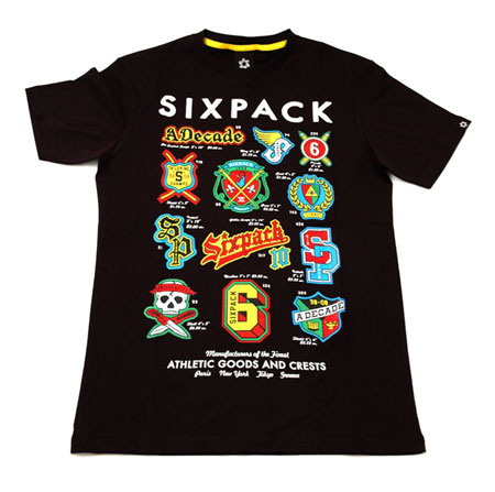 Sixpack 10 ans tees