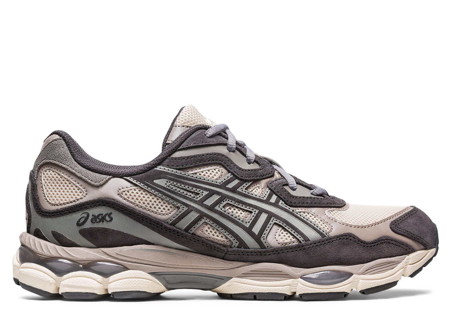 ASICS GEL NYC OATMEAL / OBSIDIAN GREY