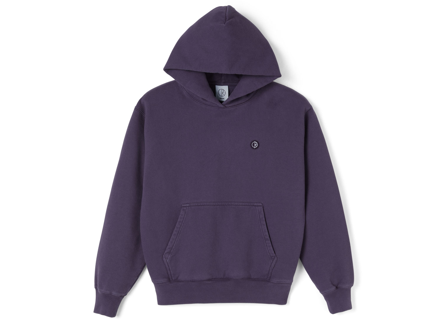 polar skate co patch hoodie dark violet