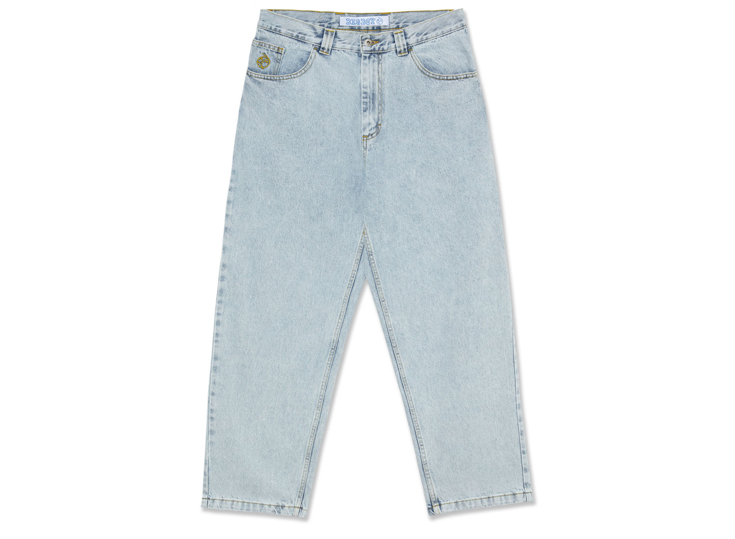 polar skate co big boy jeans light blue