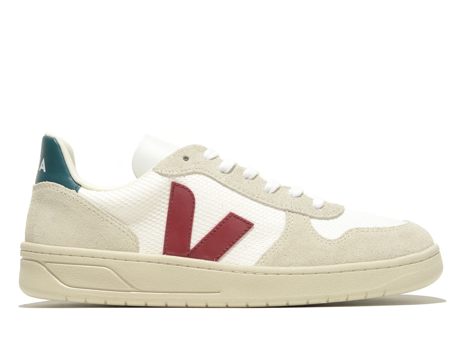 Veja V10 B-Mesh White / Marsala / Brittany / Novoid Plus