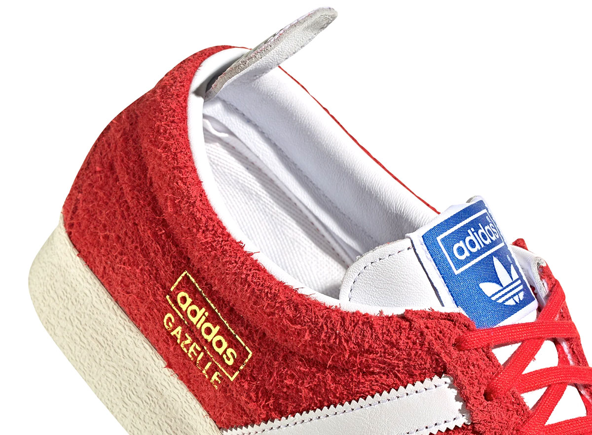 adidas gazelle scarlet red