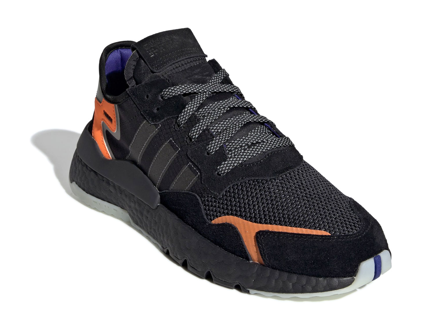 Adidas Nite Jogger Boost Black Carbon CG7088 Soldes adidas Originals Nite Jogger, Core Black Carbon Footwear