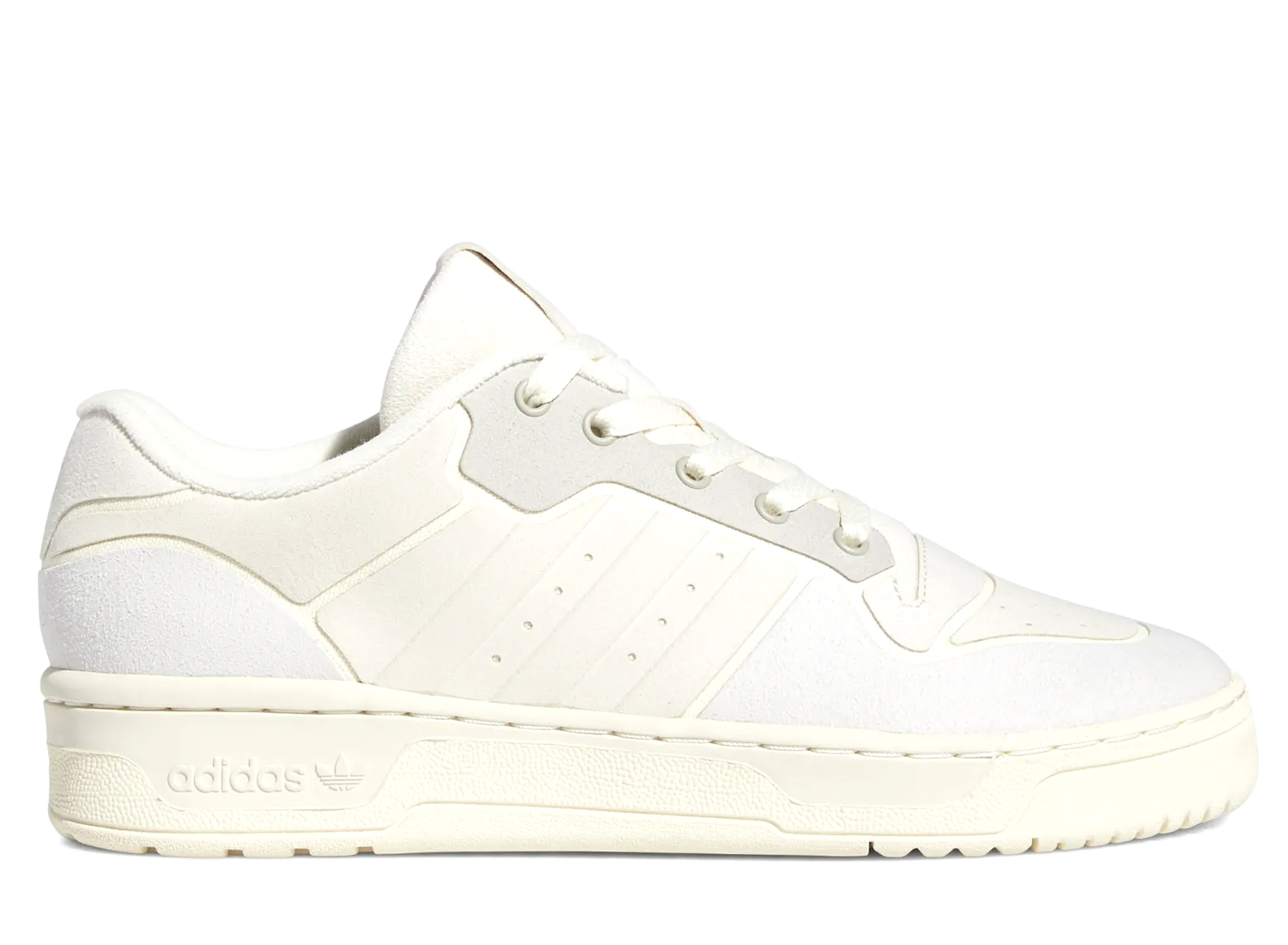 adidas originals rivalry low trainers in cream