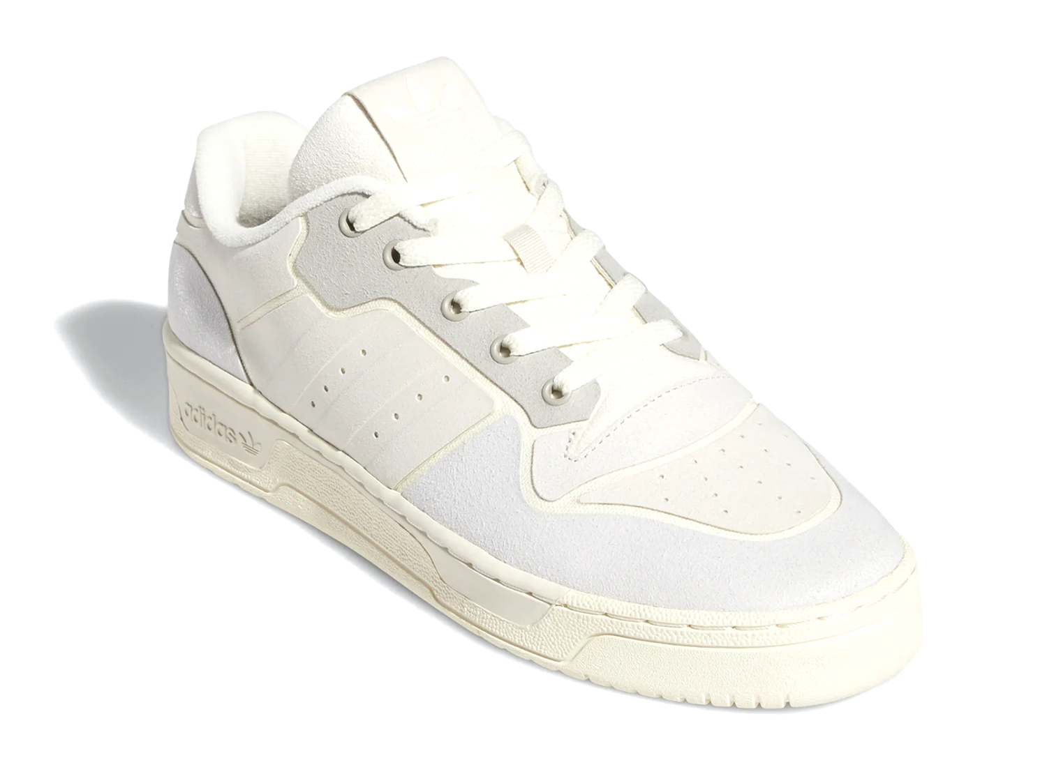 adidas originals rivalry low trainers in cream