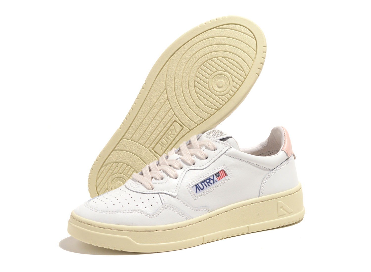 autry low sneaker 80's all white