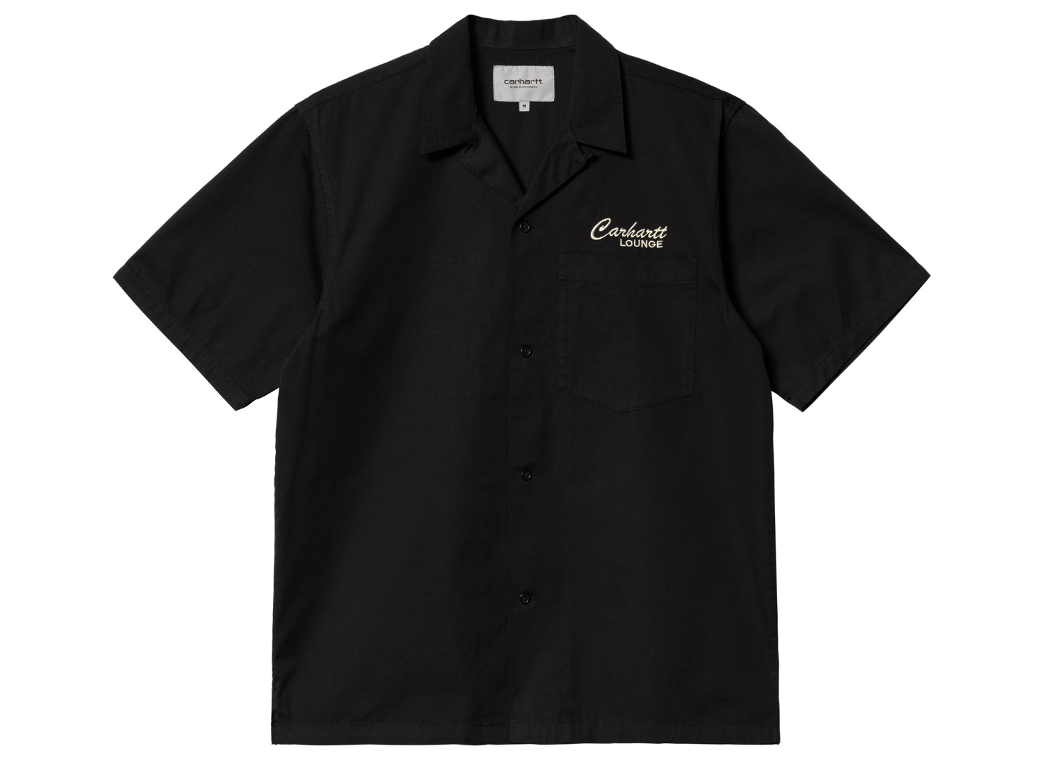 carhartt wip lounge shirt black