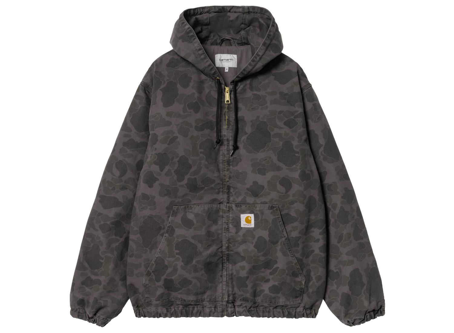 Carhartt Duck Active Jacket - Camo Duck / Green / Graphite | Flatspot