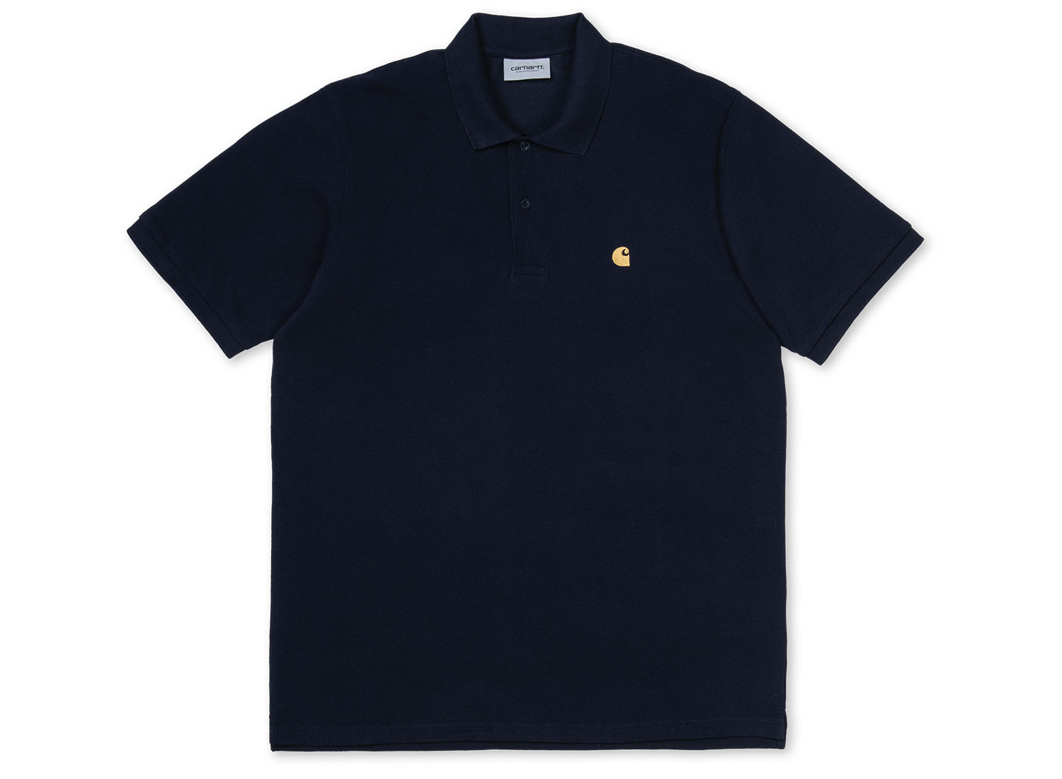 Carhartt Chase Pique Polo Dark Navy I023807 / Novoid Plus Carhartt Chase Pique Polo Dark Navy I023807 / Novoid Plus