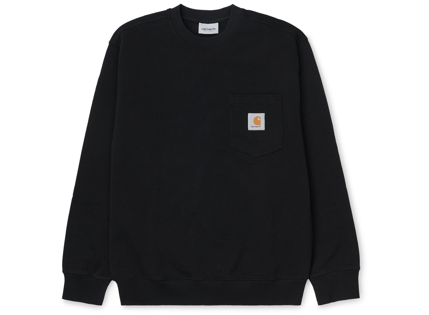 carhartt wip pocket sweatshirt black
