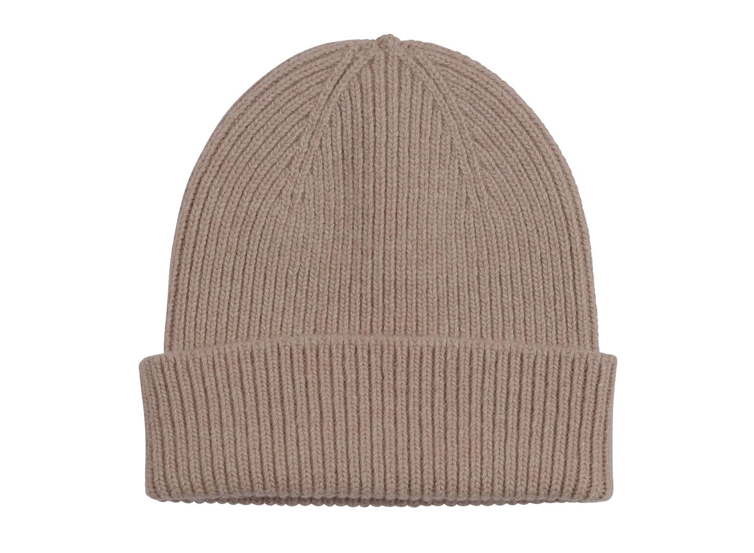 colorful standard merino wool beanie warm taupe