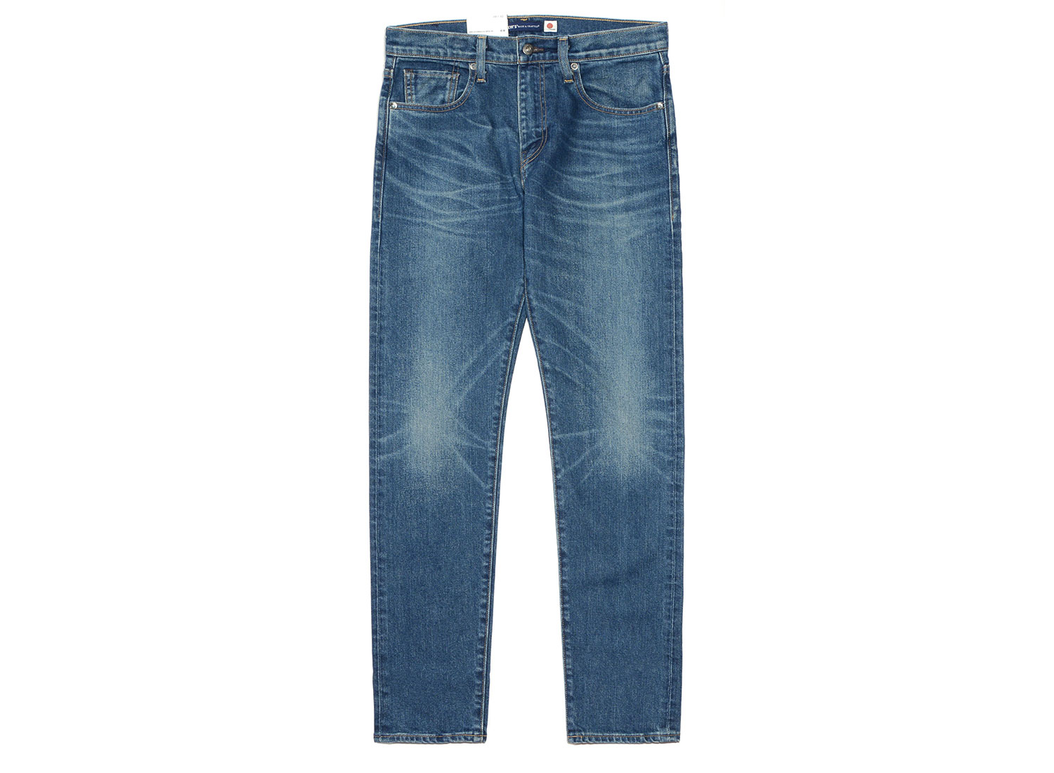 levi s made crafted 512 slim tapered jeans indigo worn in