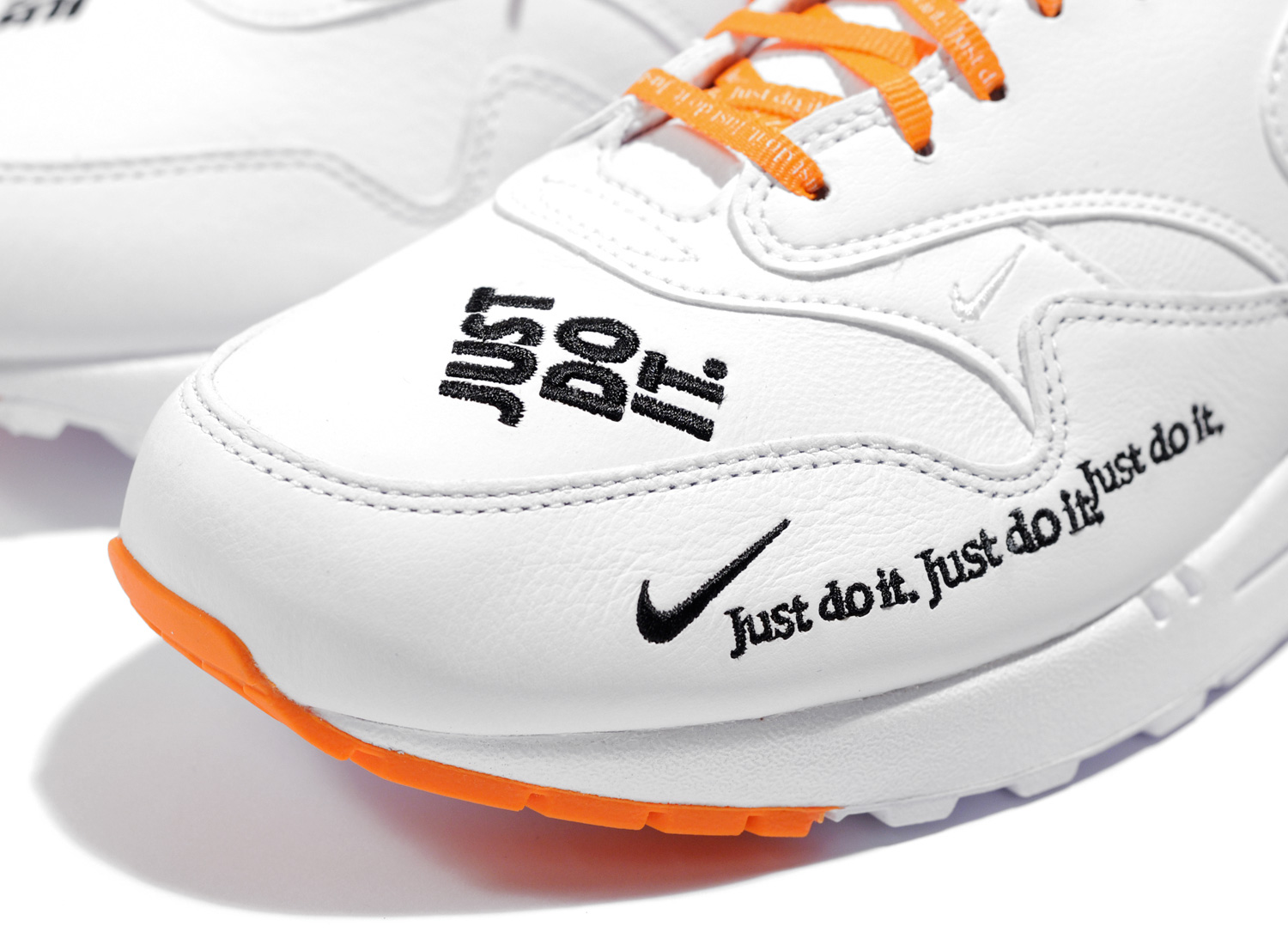 Nike Wmns Air Max 1 LX Just Do It White 917691 100 Soldes Nike Wmns Air Max 1 LX Just Do It White 917691 100 Soldes