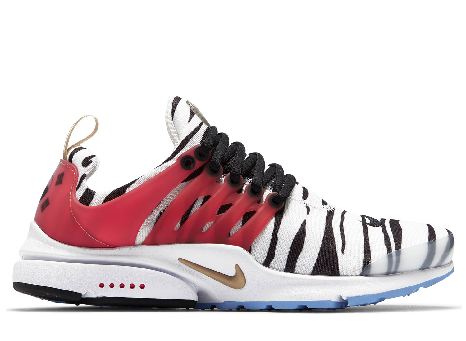 nike presto zebra