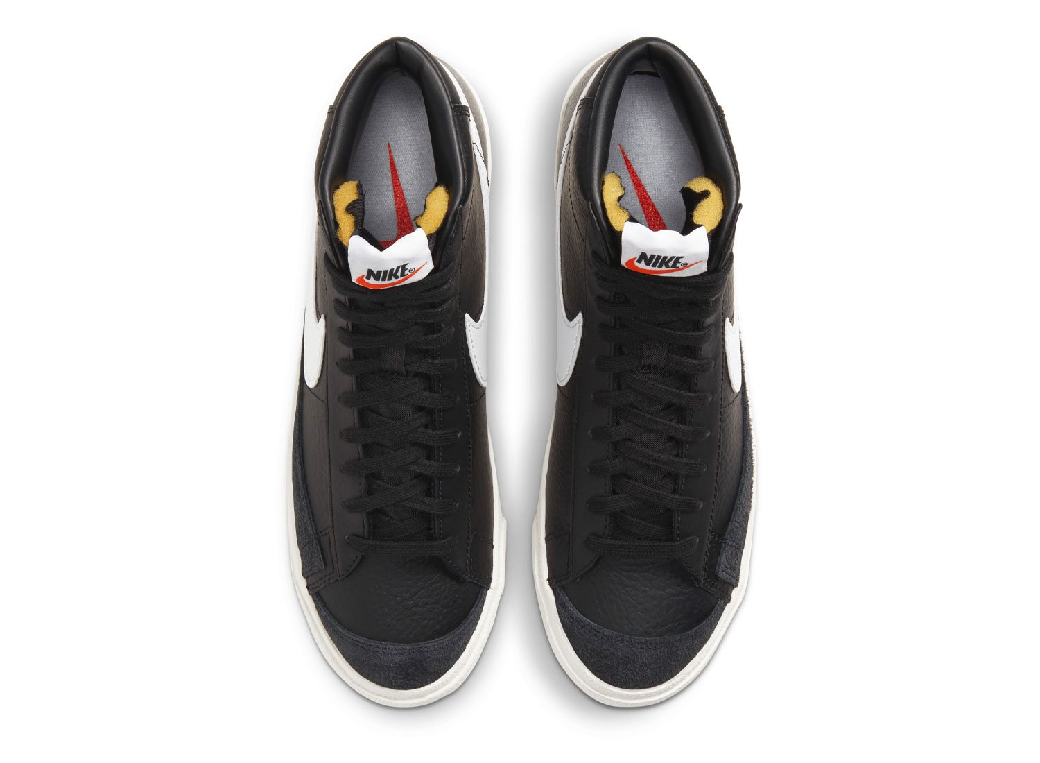 black white nike blazer