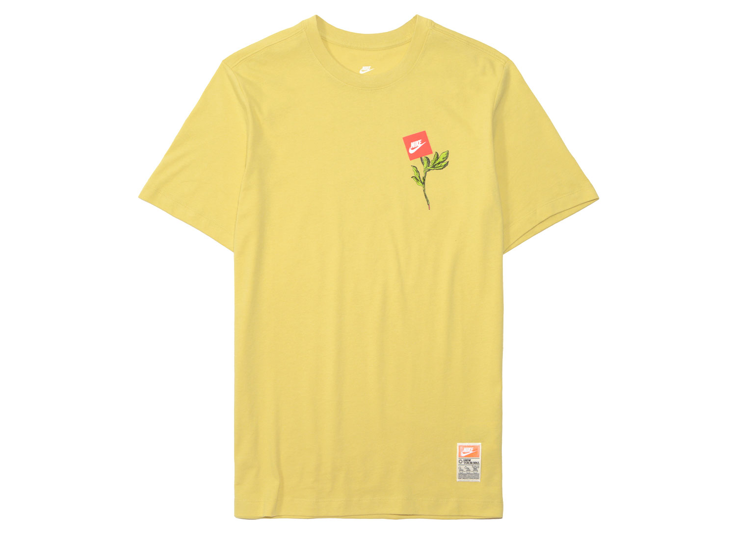 nike sole tee celery