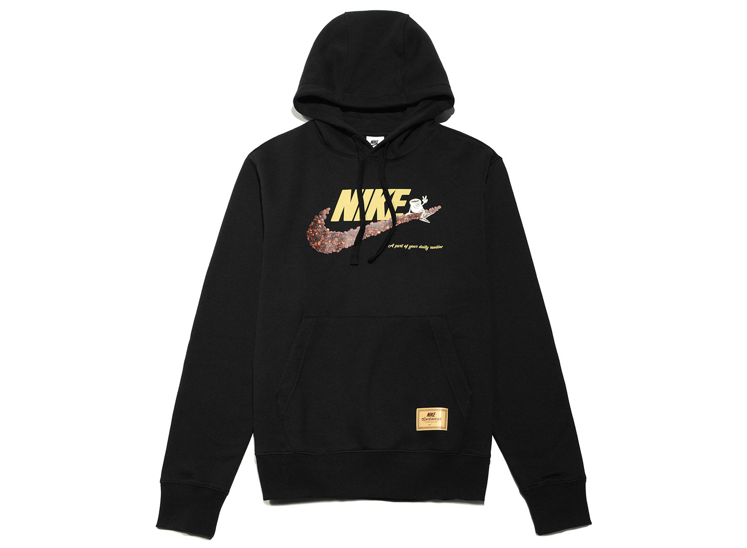 nike hoodie bb sole cafe black
