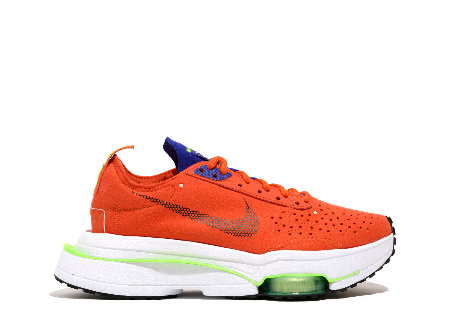 zoom nike blanche orange