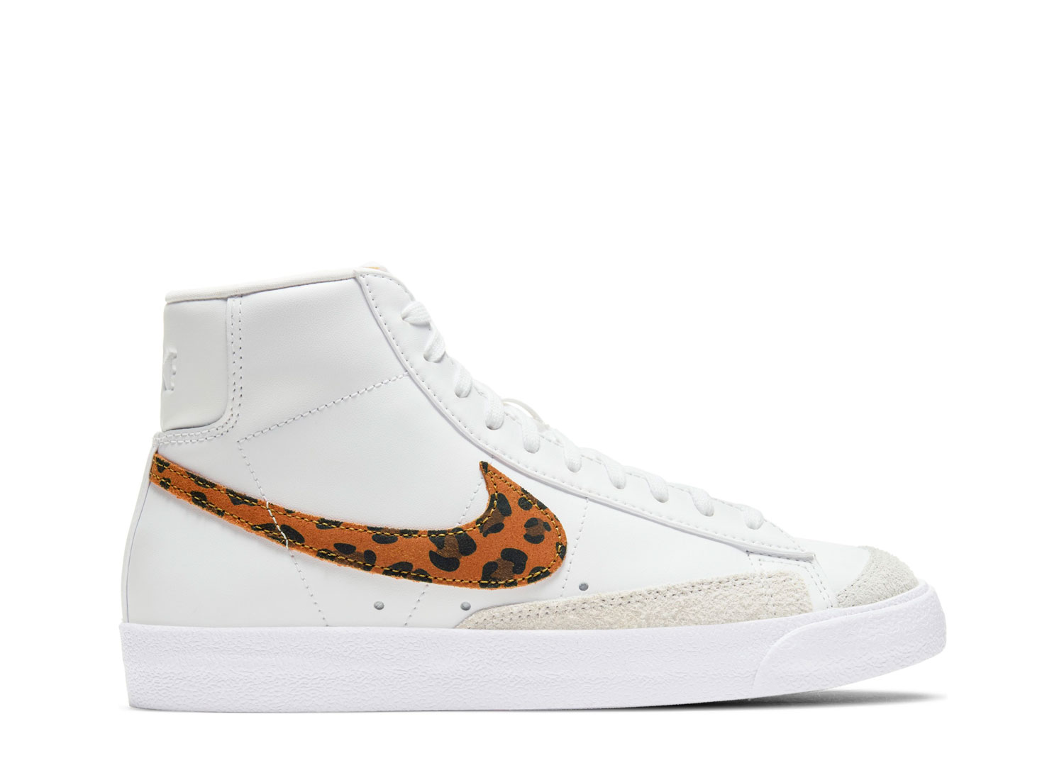 womens cheetah nike blazers
