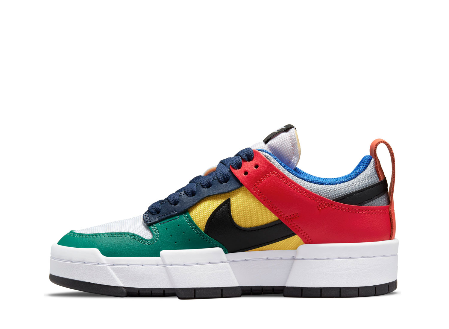 nike dunk low disrupt wolf grey tour yellow