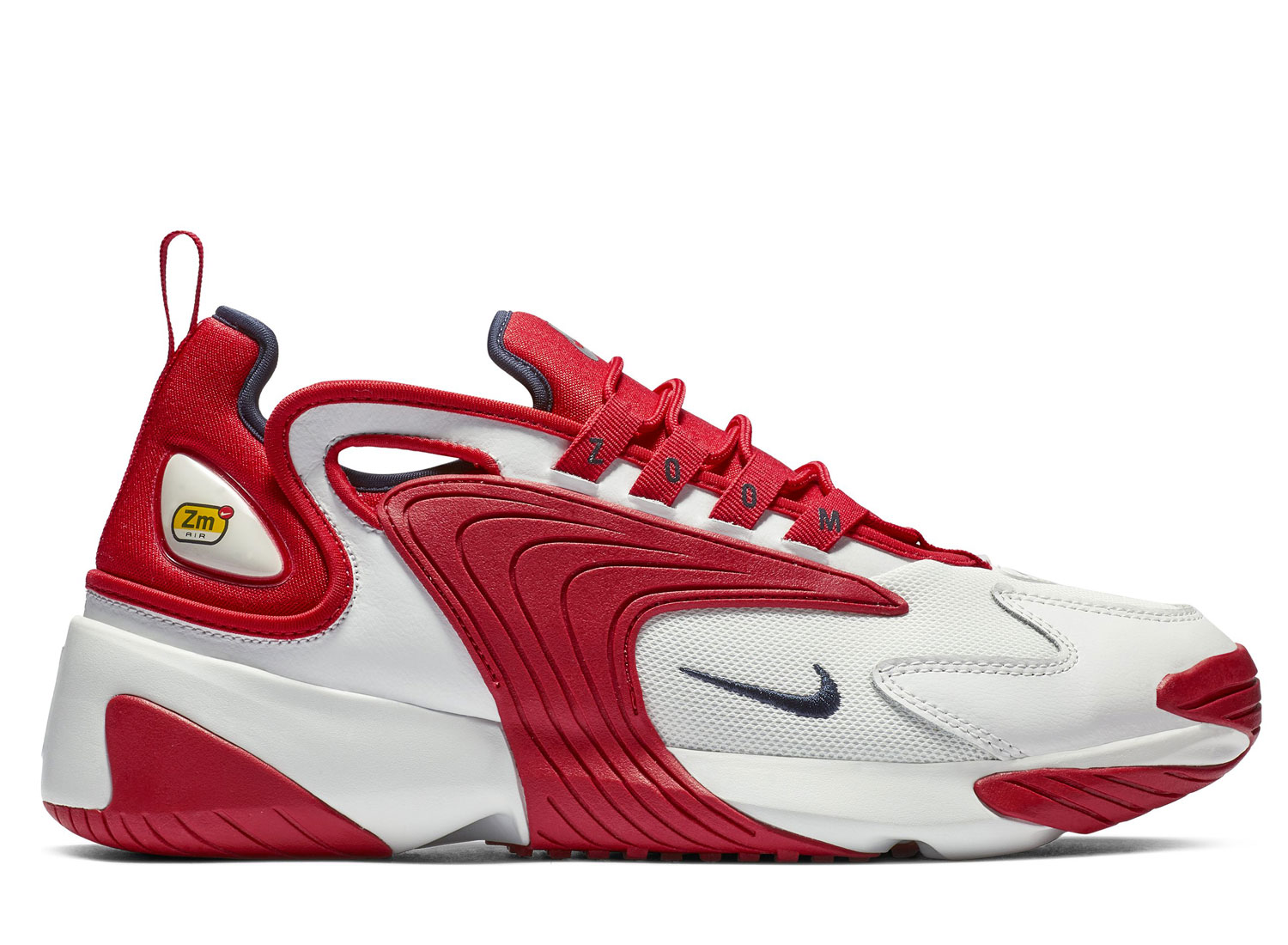 zoom 2k white red