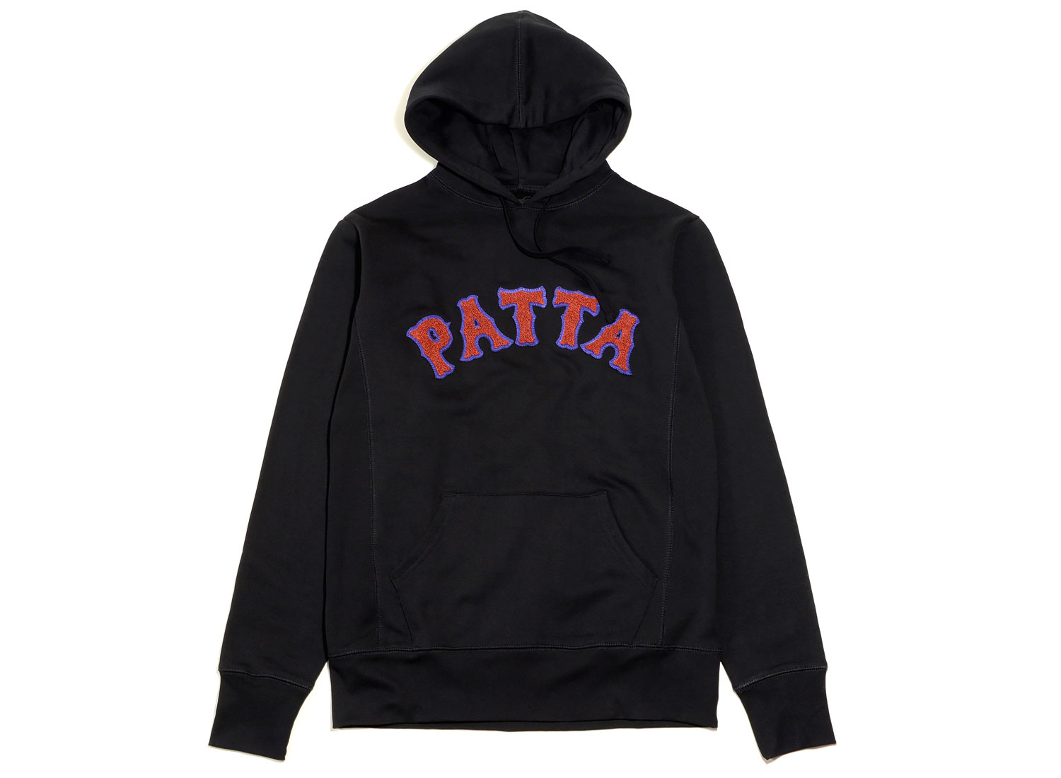 Patta biker logo hoodie hotsell