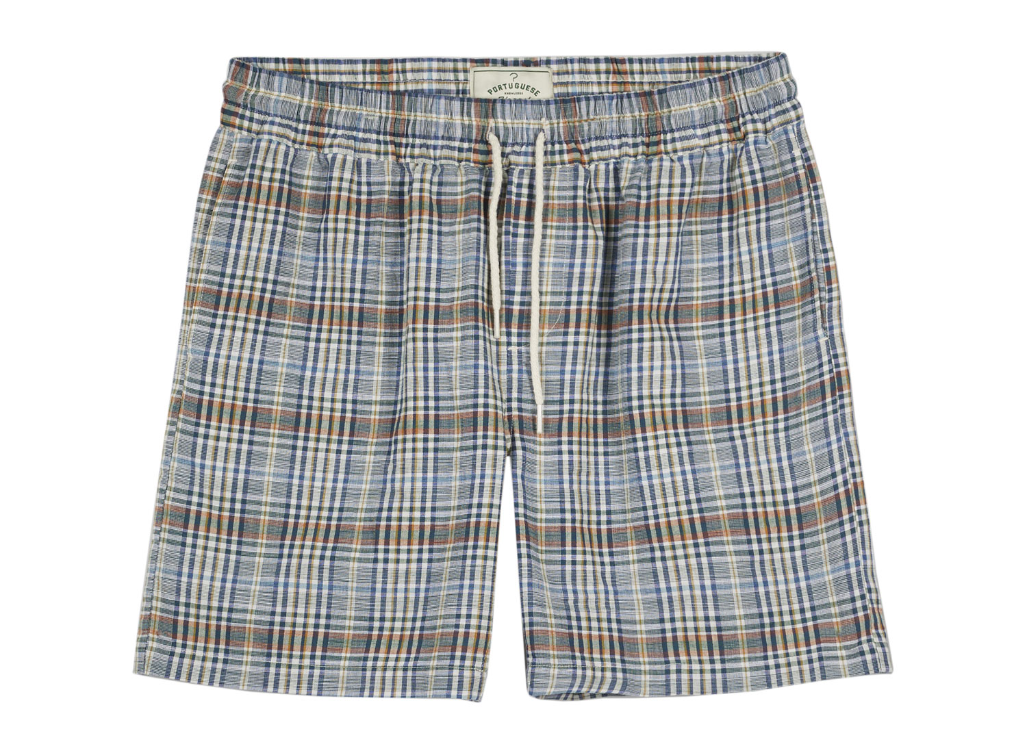 portuguese flannel summer plaid shorts