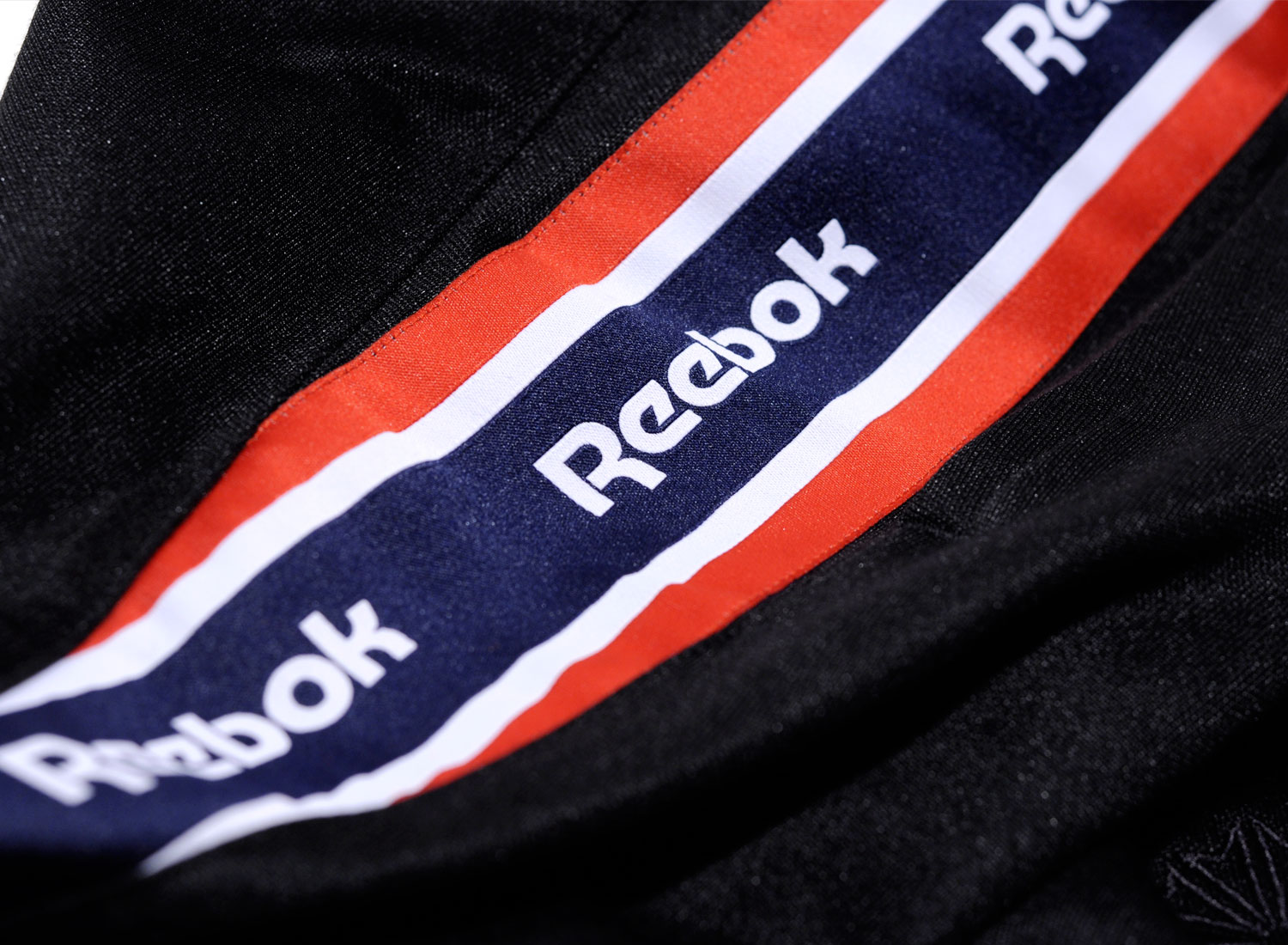 reebok franchise track pant black