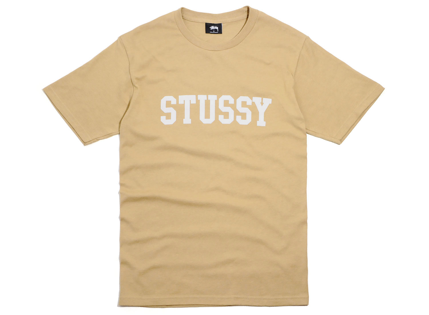 Stussy Cracked Tee Light Brown / Novoid 