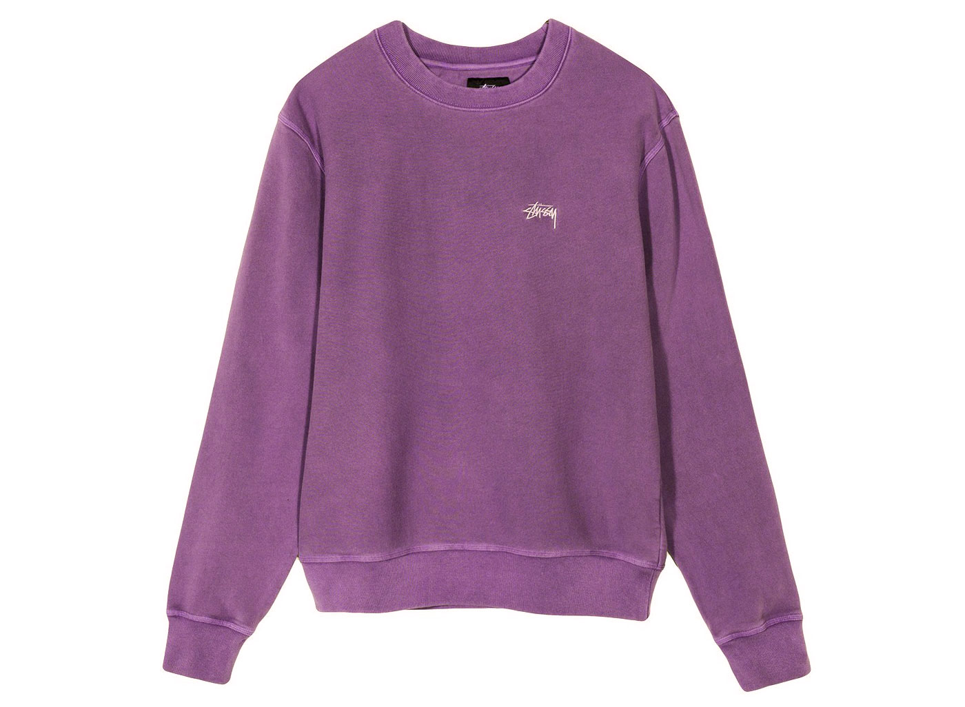 Stussy Stock Logo Crew Purple / Novoid Plus