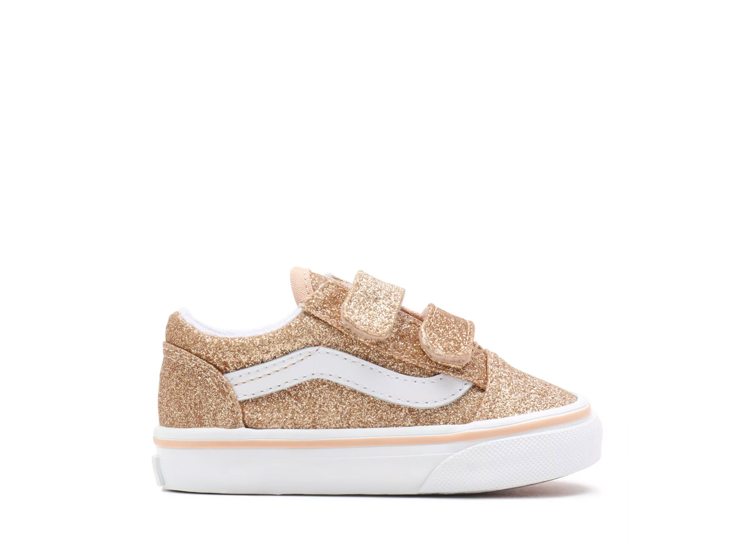 vans platform glitter