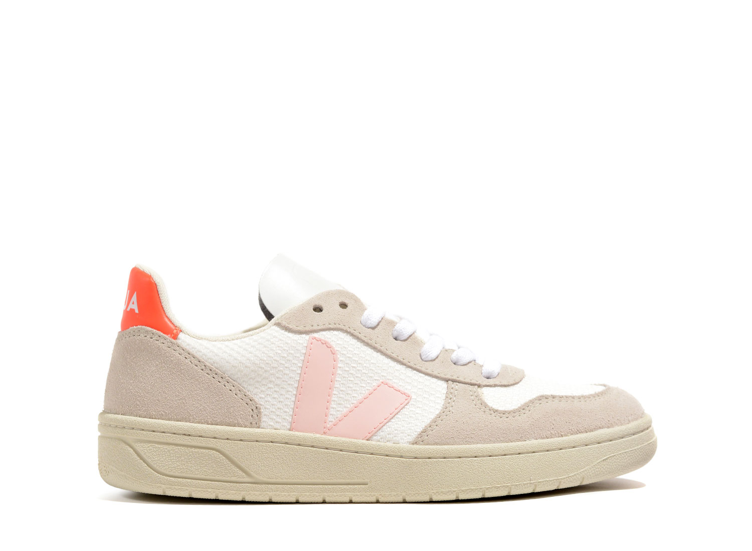 veja v10 white petale orange