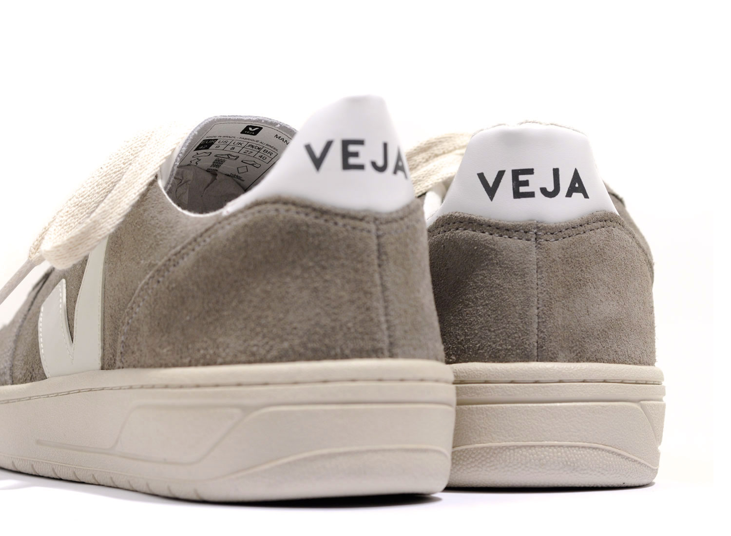 veja v10 suede camel white