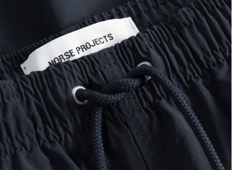 Norse Projects Hauge Recycled Nylon Swimmers Dark Navy