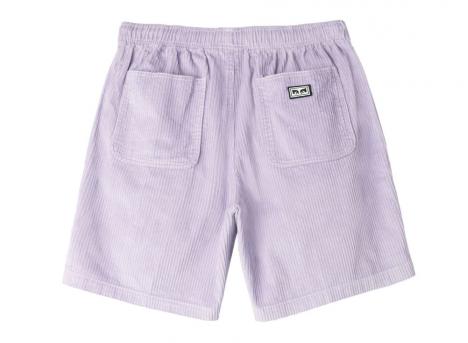 Obey Easy Relaxed Corduroy Short Orchid Petal