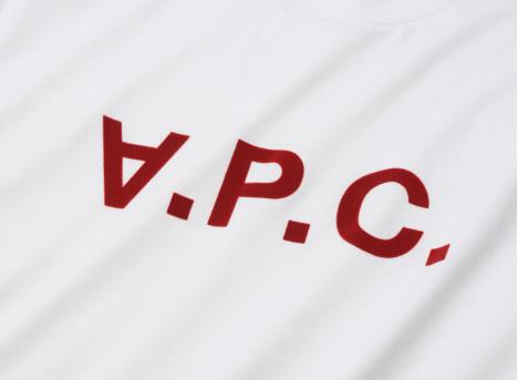 APC Tshirt VPC Color H Blanc / Rouge