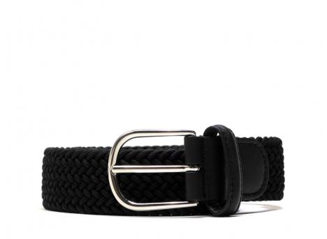 Anderson Woven Elastic Belt Black