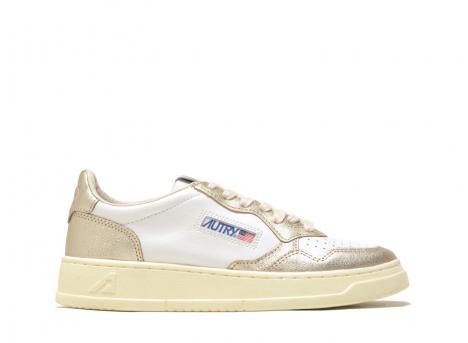 Autry Medalist Low WB16 Leather White / Platinum