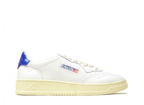 Autry Medalist Low LL63 Leather White / Blue