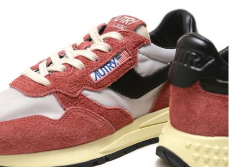 Autry Reelwind HN07 Hairy Suede / Nylon Red / Black