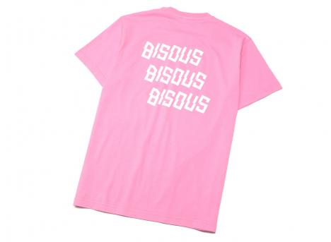 Bisous Skateboards Bisous x3 Tshirt Pink