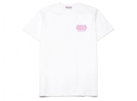 Bisous Skateboards Grease Tshirt White
