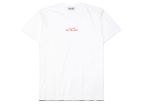 Bisous Skateboards No Time Tshirt White