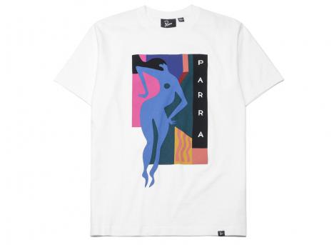 By Parra Beached And Blank Tshirt White