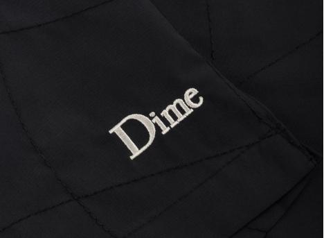 Dime Wave Quilted Shorts Black