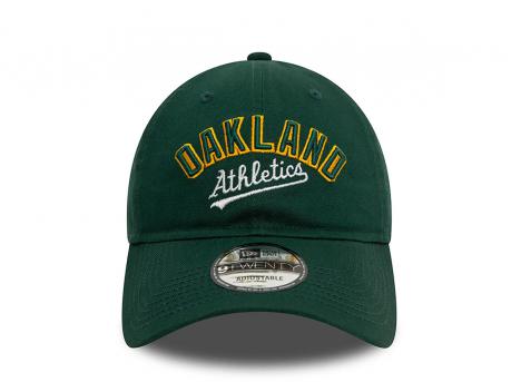 New Era 9TWENTY Oakland Athletics MLB Wordmark Green 60503513