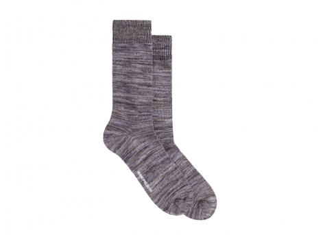 Norse Projects Bjarki Cotton Twist Sock Crocus Purple