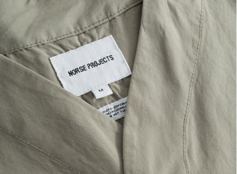 Norse Projects Erwin Typewriter SS Shirt Clay