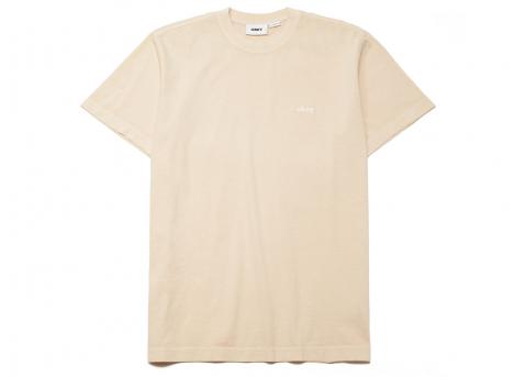 Obey Lowercase Pigment Tshirt Clay