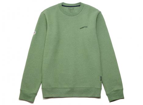 Patagonia Arched Fitz Roy Bear Uprisal Crew Alder Green Novoid Plus